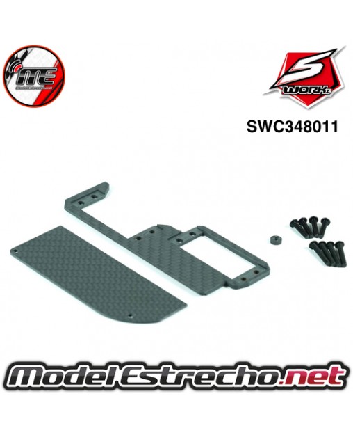 BANDEJA DE RADIO EN CARBONO SWORKZ NITRO SWC348011