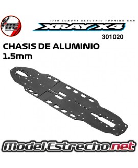 CHASIS DE ALUMINIO FLEXIBLE DE 1.5mm X4´24