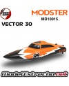 MODSTER VECTOR SR30 RENNBOOT ELEKTRO BRUSHED 2S RTR NARANJA  MD10015