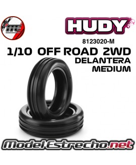 RUEDA HUDY 302 1/10 OFF ROAD DELANTERA 2WD MEDIUM
8123020-M