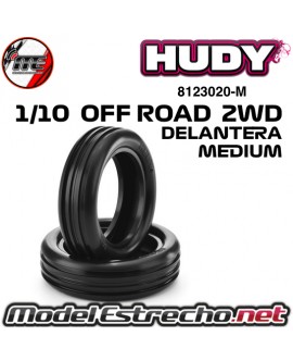 RUEDA HUDY 302 1/10 OFF ROAD DELANTERA 2WD MEDIUM
8123020-M