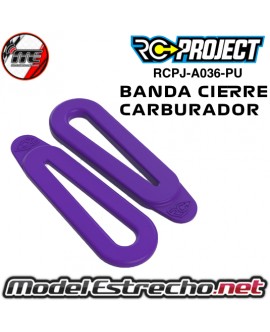 copy of BANDA DE GOMA PARA CARBURADOR RC PROJECT AZUL ( 2U.)