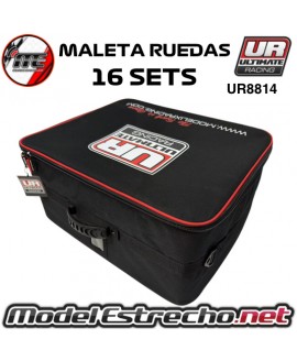 MALETA RUEDAS 1/8 ULTIMATE RACING PARA 16 SETS (500x400x250mm) UR8814