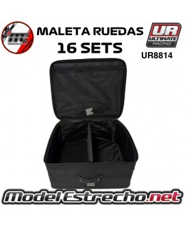 MALETA RUEDAS 1/8 ULTIMATE RACING PARA 16 SETS (500x400x250mm) UR8814