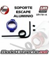 SOPORTE ESCAPE EN ALUMINIO AZUL UR1761-A