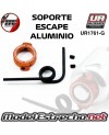 SOPORTE ESCAPE EN ALUMINIO NARANJA UR1761-G