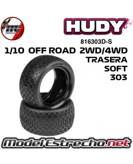 copy of RUEDA HUDY 301 1/10 OFF ROAD TRASERA 2WD/4WD SOFT (2U.)