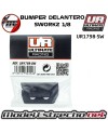 BUMPER DELANTERO SWORKZ 1/8 OFF ROAD ULTIMATE UR1798-SW