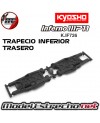 TRAPECIO INFERIOR TRASERO KYOSHO INFERNO MP11 K.IF726