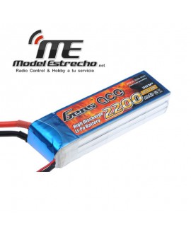 Gens Ace 2200mah11,1v 30C 3S1P LIPO BATERIA PACK