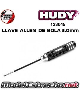 HUDY LLAVE ALLEN CON MANGO PUNTA BOLA EDICION LIMITADA 3.0x120mm 133045