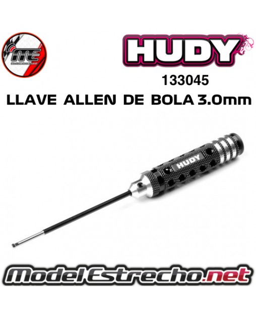 HUDY LLAVE ALLEN CON MANGO PUNTA BOLA 3.0x120mm