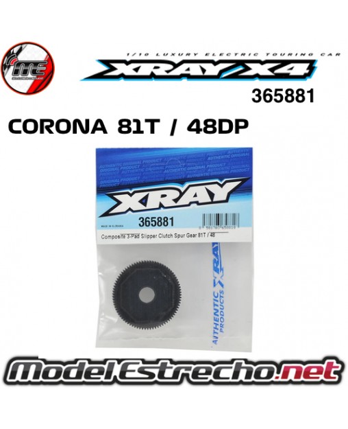 CORONA ESPECIAL SLIPPER 81D PASO 48DP XRAY X4 365881
