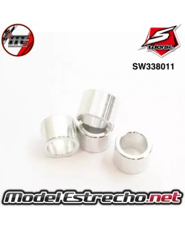CASQUILLOS ALINEADOR PIÑON DIFERENCIAL 5x7x5.1mm SWORKZ (4PCs) SW338011