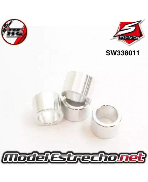 CASQUILLOS ALINEADOR PIÑON DIFERENCIAL 5x7x5.1mm SWORKZ (4PCs) SW338011