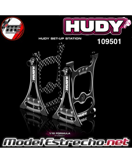 MESA DE REGLAJE HUDY SET-UP 1/10 COCHE FORMULA