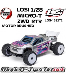 LOSI 1/28 MICRO-T 2S 2WD RTR STADIUM TRUCK SILVER ( INCLUYE BATERIA Y CARGADOR ) LOS-1392T2