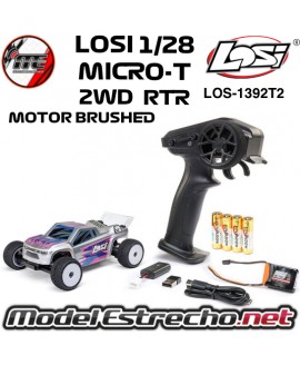 LOSI 1/28 MICRO-T 2S 2WD RTR STADIUM TRUCK SILVER ( INCLUYE BATERIA Y CARGADOR ) LOS-1392T2