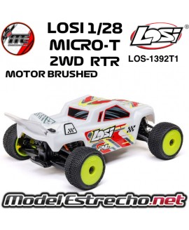 LOSI 1/28 MICRO-T 2S 2WD RTR STADIUM TRUCK BLANCO ( INCLUYE BATERIA Y CARGADOR ) LOS-1392T1