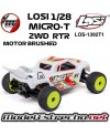 copy of LOSI 1/28 MICRO-T 2S 2WD RTR STADIUM TRUCK SILVER ( INCLUYE BATERIA Y CARGADOR )