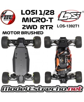 copy of LOSI 1/28 MICRO-T 2S 2WD RTR STADIUM TRUCK SILVER ( INCLUYE BATERIA Y CARGADOR )
