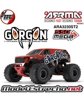 ARRMA GORGON 2WD MT 1/10 RTR AMARILLO  ARA3230ST2