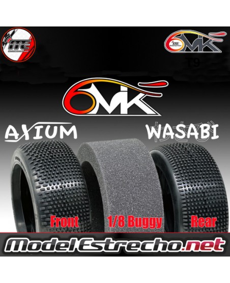 AXIUM & WASABI 1/8 6MIK CON INSERTO