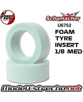 FOAM TYRE INSERT 1/8 MED