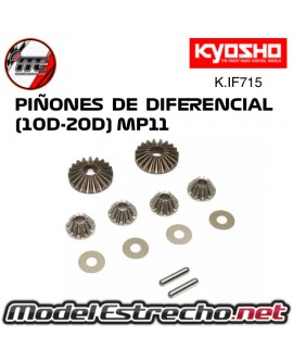 PIÑONES DE DIFERENCIAL (10D-20) KYOSHO INFERNO MP11 K.IF715
