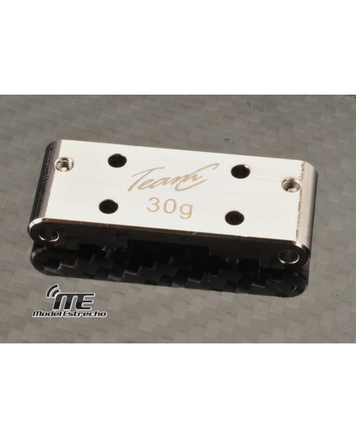 BRASS SUSPENSION ARM MOUNT FRONT 2WD