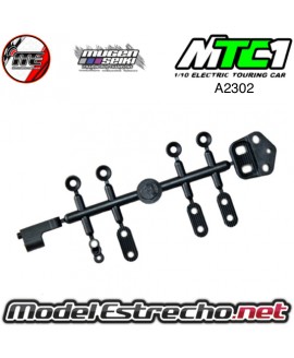 SET PARTES PLASTICAS BANDEJA RADIO MUGEN MTC1 (1U.) S2302