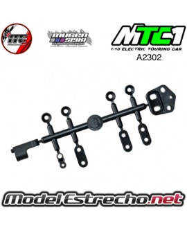 SET PARTES PLASTICAS BANDEJA RADIO MUGEN MTC1 (1U.) S2302