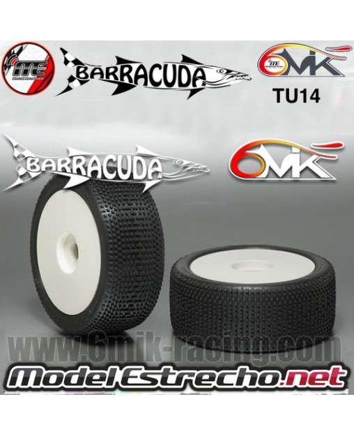 BARRACUDA PEGADA CON LLANTAS Y INSERTOS 6MIK (2U.) TU14