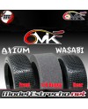 WASABI TRASERA MAS AXIUM DELANTERA DESPEGADAS INSERTO MAS LLANTAS 6MIK (2U.)