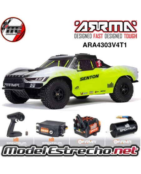 copy of ARRMA SENTON 4X4 V3 3S BLX BRUSHLESS SC ROJO