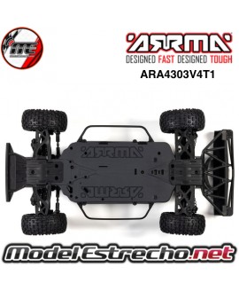 ARRMA SENTON 1/10 223S 4X4 V4 3S BLX BRUSHLESS SHORT COURSE RTR AMARILLO ARA4303V4T1