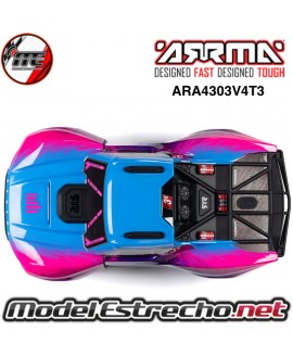 ARRMA SENTON 1/10 223S 4X4 V4 3S BLX BRUSHLESS SHORT COURSE RTR AZUL ARA4303V4T3