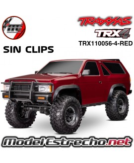 TRAXXAS TRX-4 NISSAN PATHFINDER CRAWLER SIN CLIPS ROJO TRX110056-4-RED