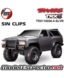 TRAXXAS TRX-4 NISSAN PATHFINDER CRAWLER SIN CLIPS GRIS TRX110056-4-SLVR
