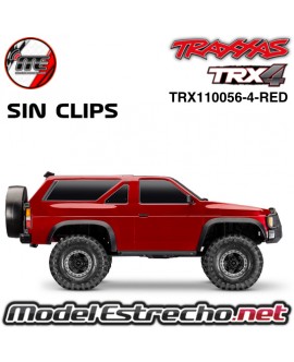 TRAXXAS TRX-4 NISSAN PATHFINDER CRAWLER SIN CLIPS ROJO