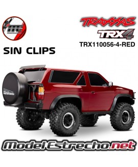 TRAXXAS TRX-4 NISSAN PATHFINDER CRAWLER SIN CLIPS ROJO TRX110056-4-RED