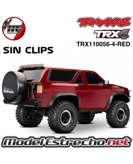 TRAXXAS TRX-4 NISSAN PATHFINDER CRAWLER SIN CLIPS ROJO