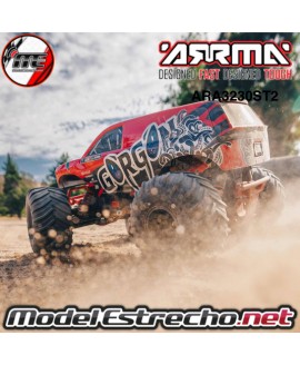 ARRMA GORGON 2WD MT 1/10 RTR AZUL CON BATERIA LIPO Y CARGADOR ARA3230T1