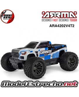 1/10 GRANITE MEGA 665 4X4 RTR BRUSHED MONSTER TRUCK AZUL