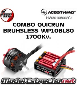 copy of COMBO CRAWLER HOBBYWING QUICRUN BRUHSLESS WP10BL80 2200Kv.