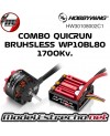 COMBO CRAWLER HOBBYWING QUICRUN BRUHSLESS WP10BL80 17Kv. HW30108002C1