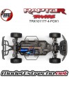 TRAXXAS FORD F-150 RAPTOR R 4x4 ULTIMATE FOX 1 TRX101177-4-FOX1