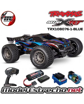 TRAXXAS MINI XRT VXL AZUL INCLUYE BATERIA 2S MAS CARGADOR TRX108076-1BLUE