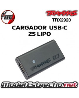 CARGADOR TRAXXAS USB-C 2S LIPO TRX2920