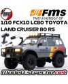 CRAWLER 1/10 TOYOTA LAND CRUISER 80 RS GRIS FMS FMS11042RSGY-SP